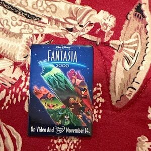 Disney Fantasia 2000 Promo Card — Blue, Green, Red